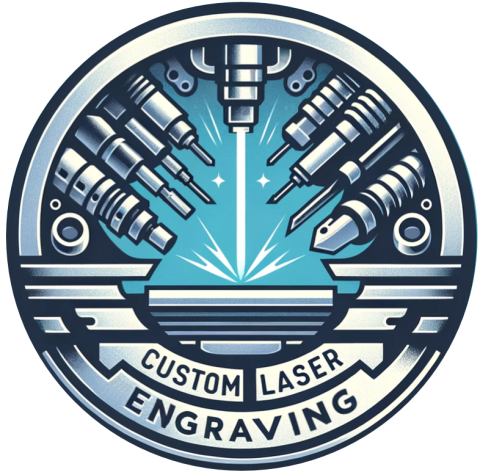 Custom Laser Engraving written with assorted engraving tools which includes laser