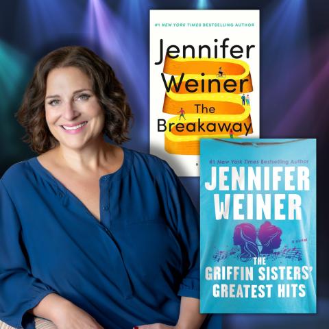 Jennifer Weiner and her Books The Breakaway and The Griffin Sisters' Greatest Hits