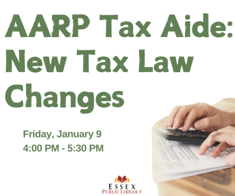 AARP Tax Aide: New Tax Law Changes