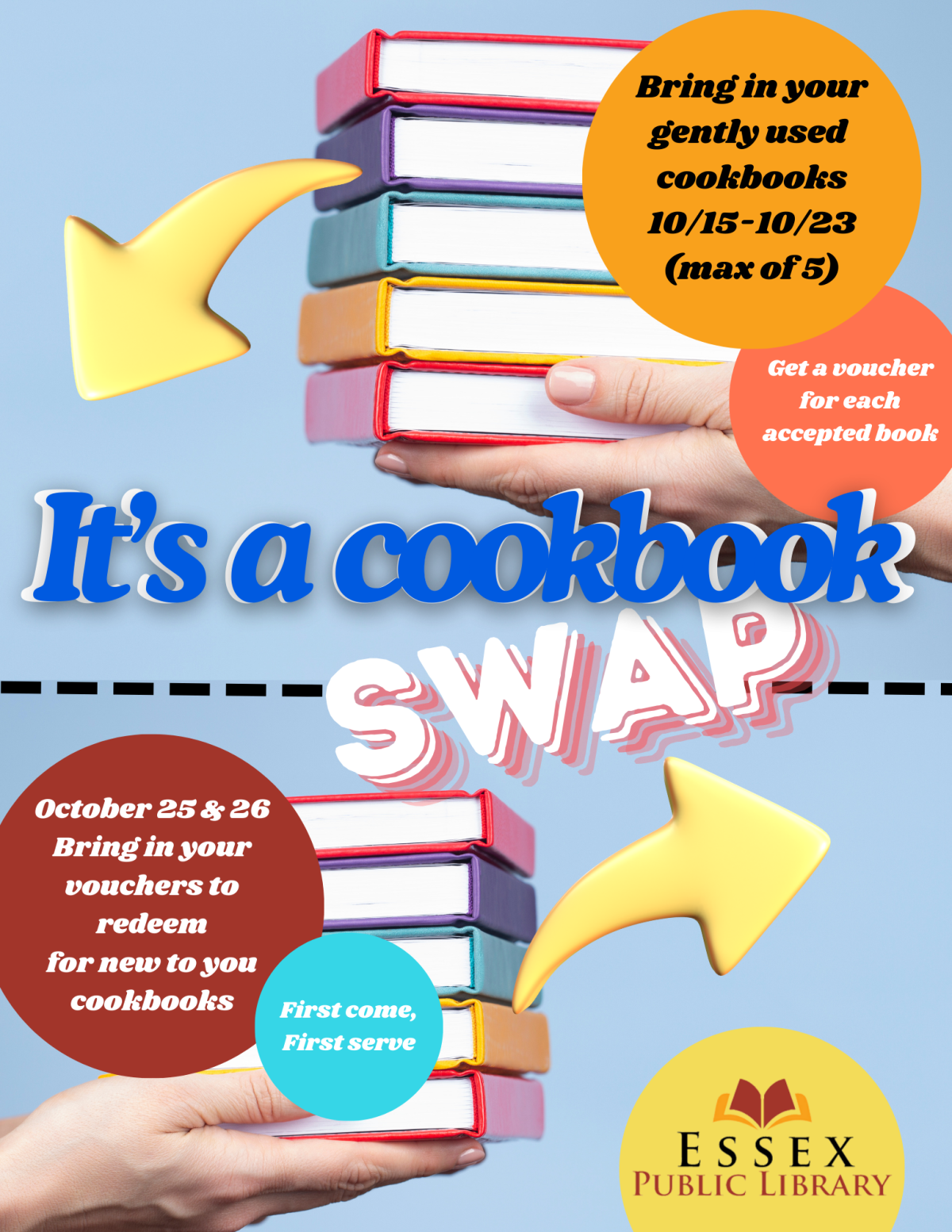 cookbook swap